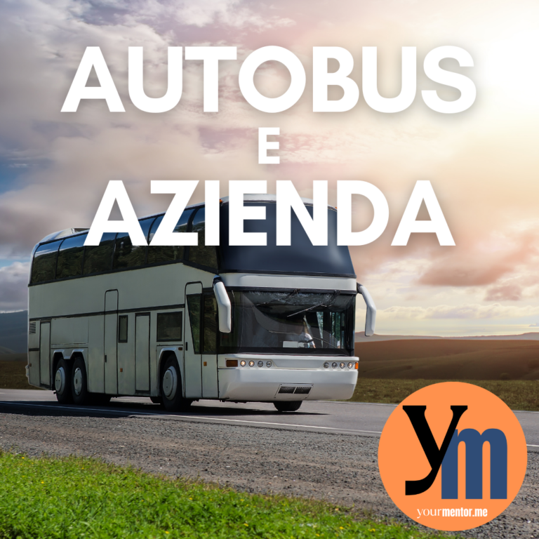 Immagine di un autobus paragonata ad una azienda