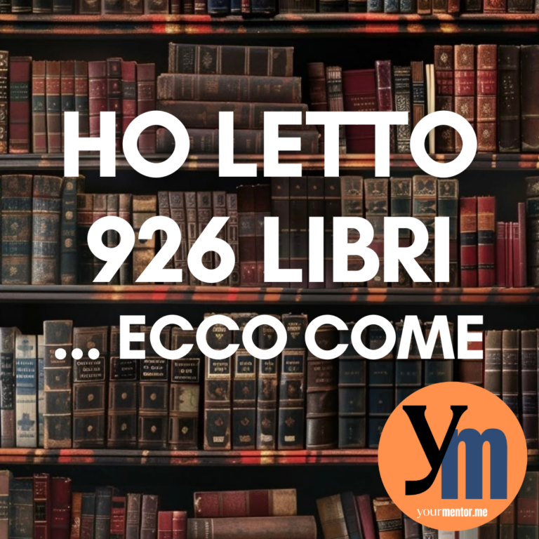Libreria di libri antichi con frase